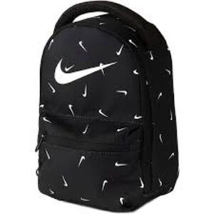 New Nike Insulated Black White Swoosh Lunch Box Bag